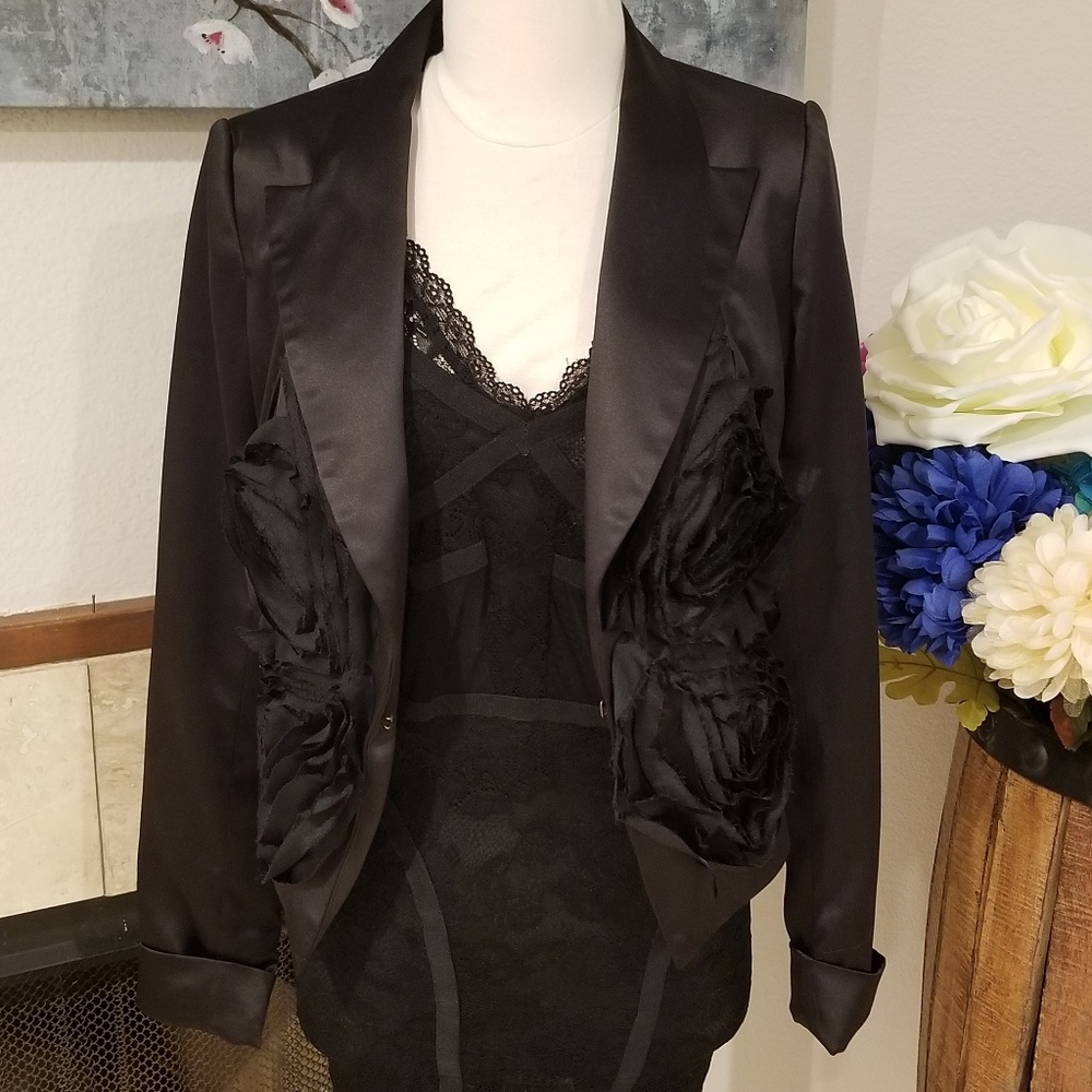 🔴NWOT Robert Rodriguez Rose Tux Jacket
